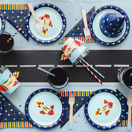 Салфетки Party Deco "Самолеты", 12 шт