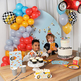 Коробочки для сладостей Party Deco "Гоночные машины", 3 шт