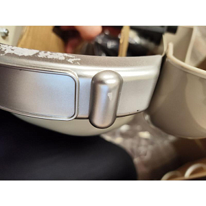 Детская машинка Baghera Speedster, молочная с серым (уцененный)