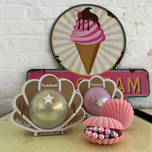 Мяч Ratatam "Shell White", белый, 10 см