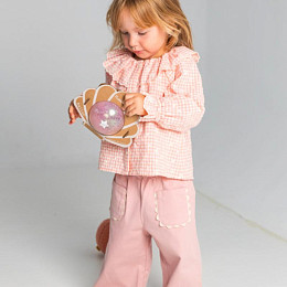 Мяч Ratatam "Shell Pink", розовый, 10 см