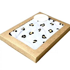 Мяч пляжный Ratatam "Leopard", белый, 30 см