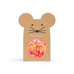 Мяч-попрыгунчик Ratatam "Mouse", микс с оранжевым, 4 см