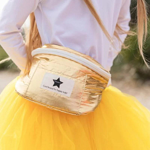 Сумка поясная Ratatam "Metallic Gold", золотой металлик