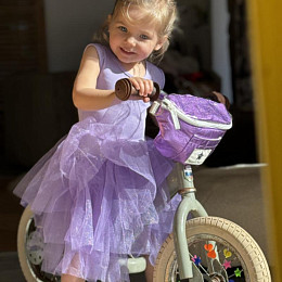 Сумка поясная Ratatam "Metallic Purple", фиолетовый металлик