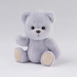 Медведь Lina TeddyTales, с короткой шерстью, S, сиренево-серый, 20 см