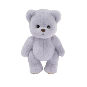 Медведь Lina TeddyTales, с короткой шерстью, S, сиренево-серый, 20 см