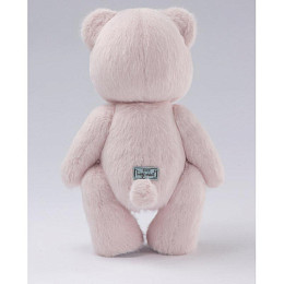 Медведь Lina TeddyTales, с длинной шерстью, M, персиково-розовый, 30 см