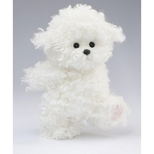 Щенок Lina TeddyTales "Бишон", S, маршмелоу, 20 см