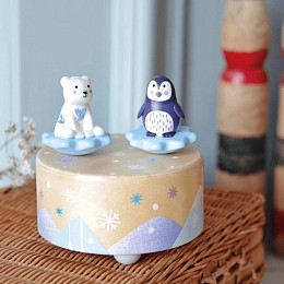 Музыкальная шкатулка DJECO "Ледовый парк"