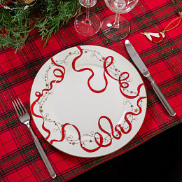 Тарелка Valerie Concept "Новогодние украшения"