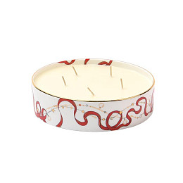 Свеча Valerie Concept "Новогодняя лента"