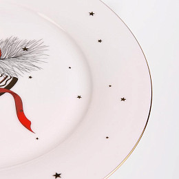 Тарелка Valerie Concept "Новогодний колокольчик"