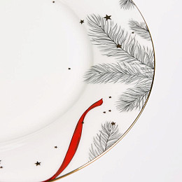 Тарелка Valerie Concept "Елочная ветвь"