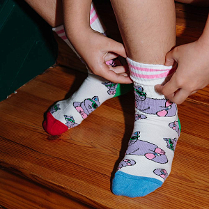 Набор носков Hello Hossy "Cats", 3 пары, мир котов