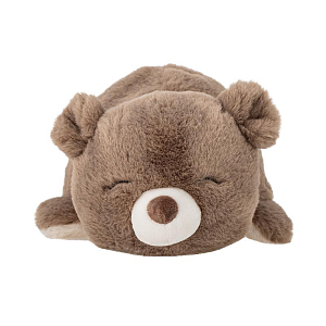 Мягкая игрушка двусторонняя Bloomingville MINI "Медведь Berta", коричневый с кремовым