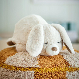 Мягкая игрушка двусторонняя Bloomingville MINI "Медведь Berta", коричневый с кремовым