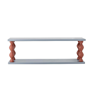 Полка подвесная Bloomingville MINI "Bibiola", голубая