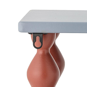 Полка подвесная Bloomingville MINI "Bibiola", голубая