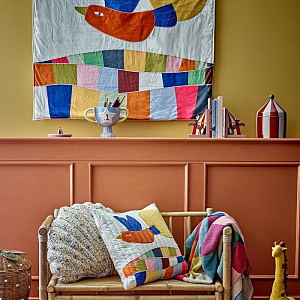 Настенное панно Bloomingville MINI "Colorine", мультиколор, 101 х 101 см