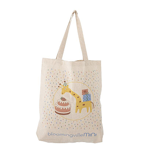 Сумка-тоут Bloomingville MINI "Celebrate", бежевая