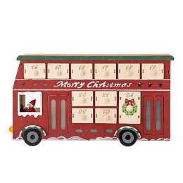 Календарь с подсветкой Bloomingville "Edward", красный