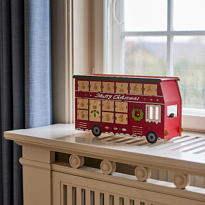 Календарь с подсветкой Bloomingville "Edward", красный