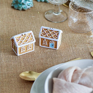 Набор для соли и перца Bloomingville "Ginnie", 2 шт, коричневый