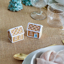 Набор для соли и перца Bloomingville "Ginnie", 2 шт, коричневый