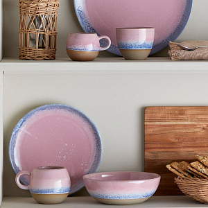 Кружка керамическая Bloomingville "Paula Espresso", розовая, 140 мл