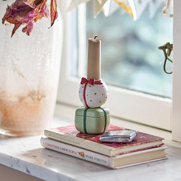 Подсвечник Bloomingville "Wish", микс с зеленым