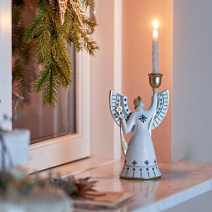 Подсвечник Bloomingville "Evangeline", белый