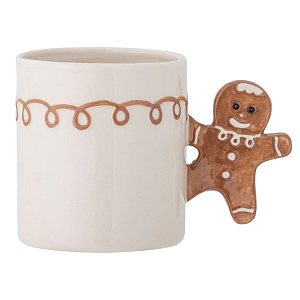 Кружка керамическая Bloomingville "Ginnie", бежевая, 290 мл