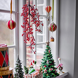 Декоративное украшение Bloomingville "Hettie", красное