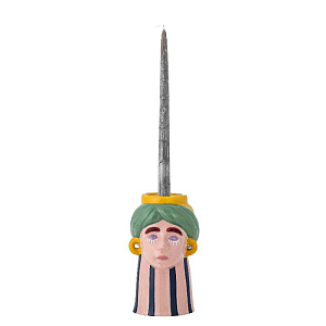 Ваза двусторонняя керамическая Bloomingville "Miss Jody", розовая