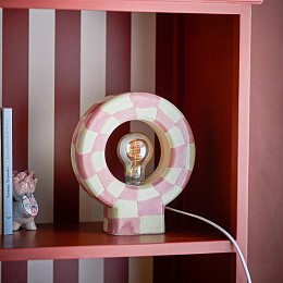 Светильник настольный Bloomingville "Vialini", розовый