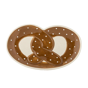 Блюдо сервировочное керамическое Bloomingville "Treats", коричневое