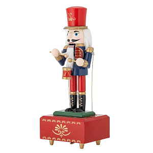 Декоративная статуэтка музыкальная Bloomingville "Waltz", красный