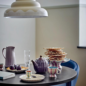 Кружка керамическая Bloomingville "Willa", розовая, 215 мл