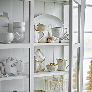 Кружка керамическая Bloomingville "Seraphine", кремовая, 250 мл