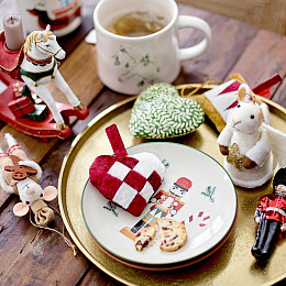 Набор тарелок Bloomingville "Jolly", 2 шт, кремовый