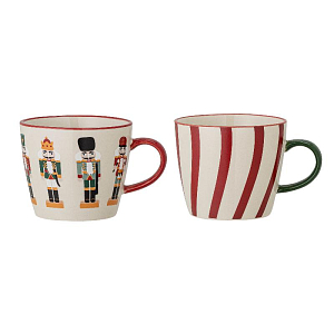 Набор кружек Bloomingville "Jolly", 2 шт, кремовый, 300 мл