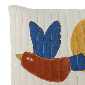 Подушка декоративная Bloomingville MINI "Colorine", кремовая, 45 х 45 см