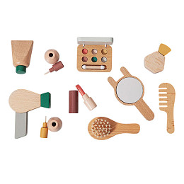 Набор для макияжа игрушечный Petit Monkey "Wooden", мульт микс