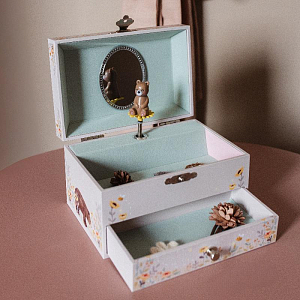 Музыкальная шкатулка Petit Monkey "Bear", танцующий мишка