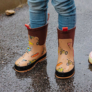 Сапоги резиновые Hello Hossy "Mascots Ride", веселое ралли