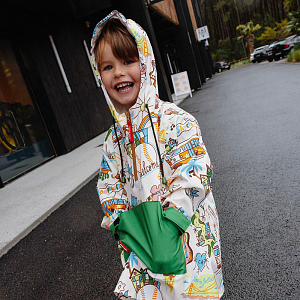 Дождевик-пончо Hello Hossy "San Francisco", мульти