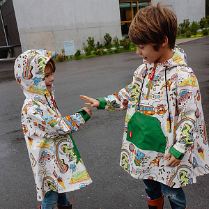 Дождевик-пончо Hello Hossy "San Francisco", мульти