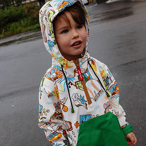 Дождевик-пончо Hello Hossy "San Francisco", мульти