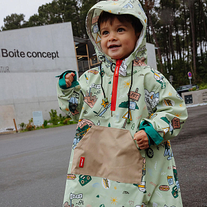 Дождевик-пончо Hello Hossy "Mountain Ride", путешествие в горы